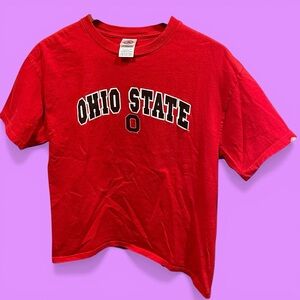 Cute vintage Ohio State t-shirt vintage USA broken in short sleeve